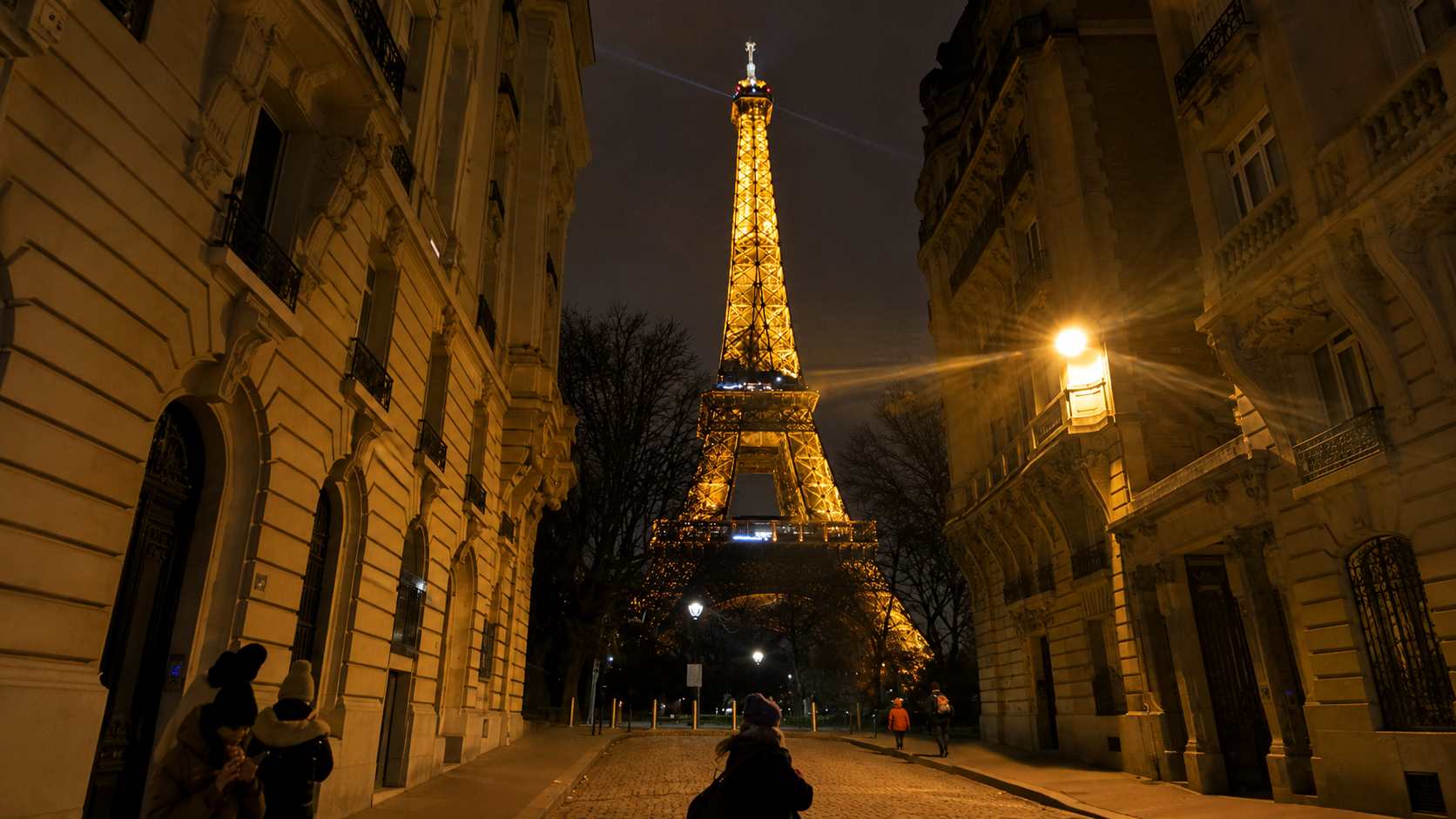 Torre Eiffel notturna