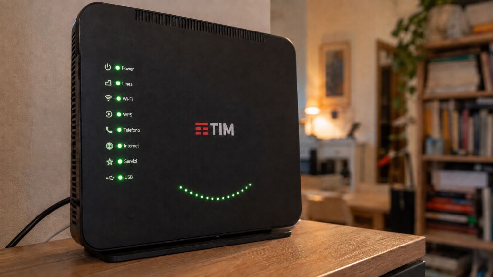 Il modem contento