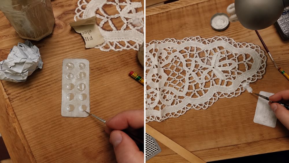 creazione di un opera d'arte