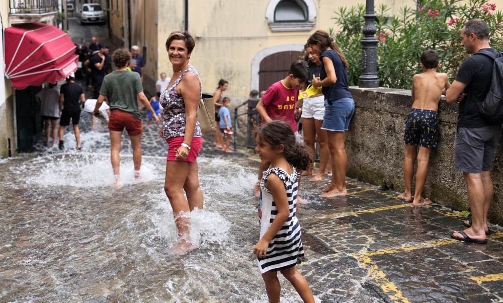 Maria a passeggio