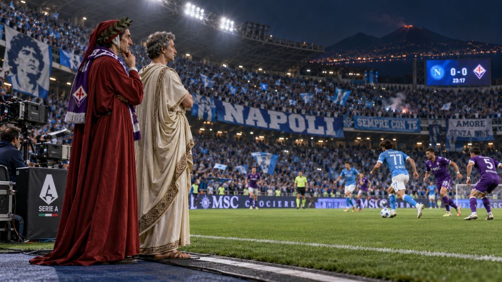 Dante e Virgilio allo stadio Partenope