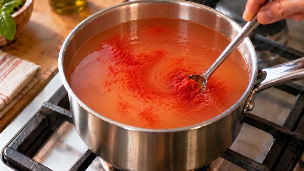 Sciogliere il concentrato in acqua